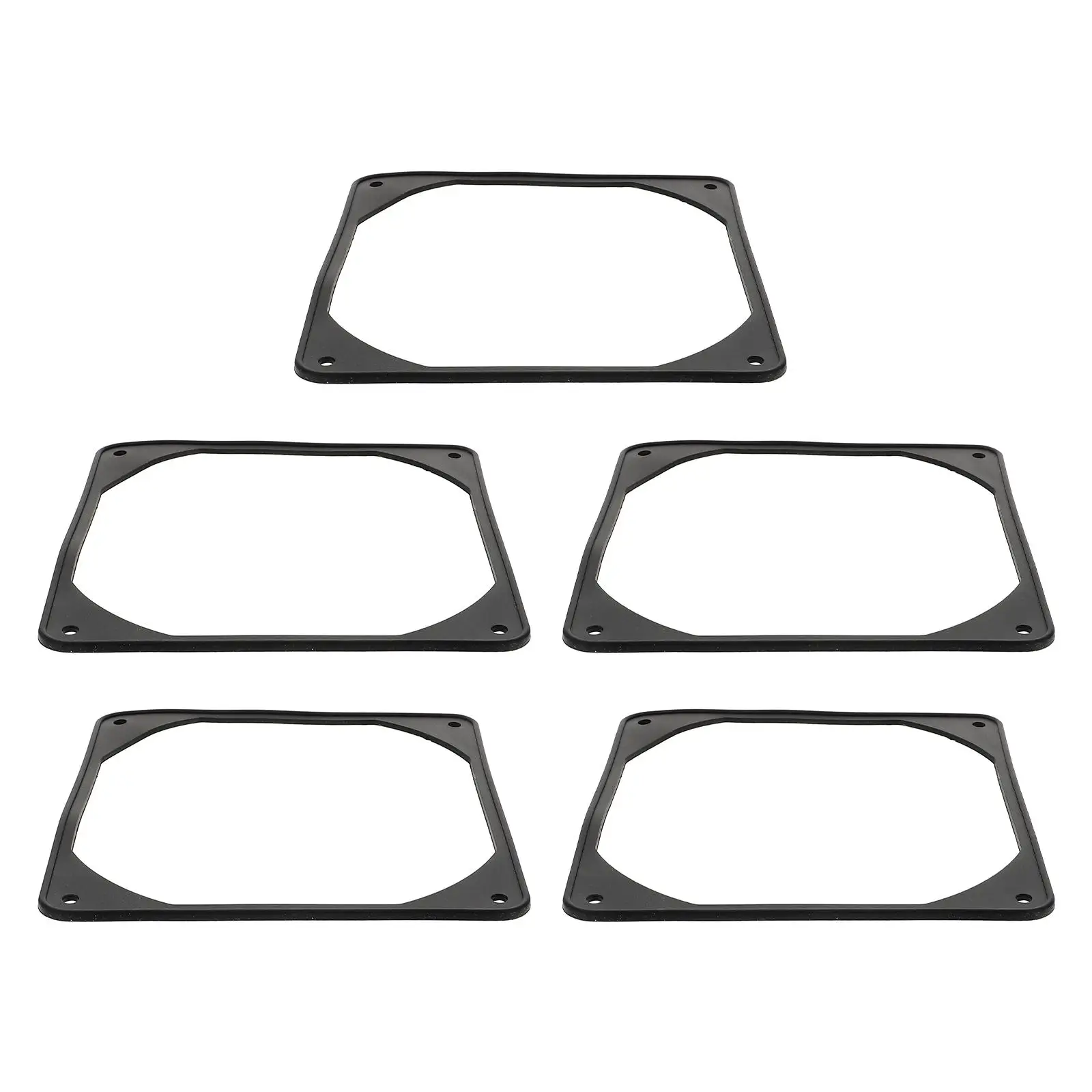 

5 шт. вентилятор для компьютера, антивибрационная накладка, противоударная, гашение вибрации, уменьшение шума, прокладка, вентилятор для ПК, износостойкий, легко чистящийся ноутбук