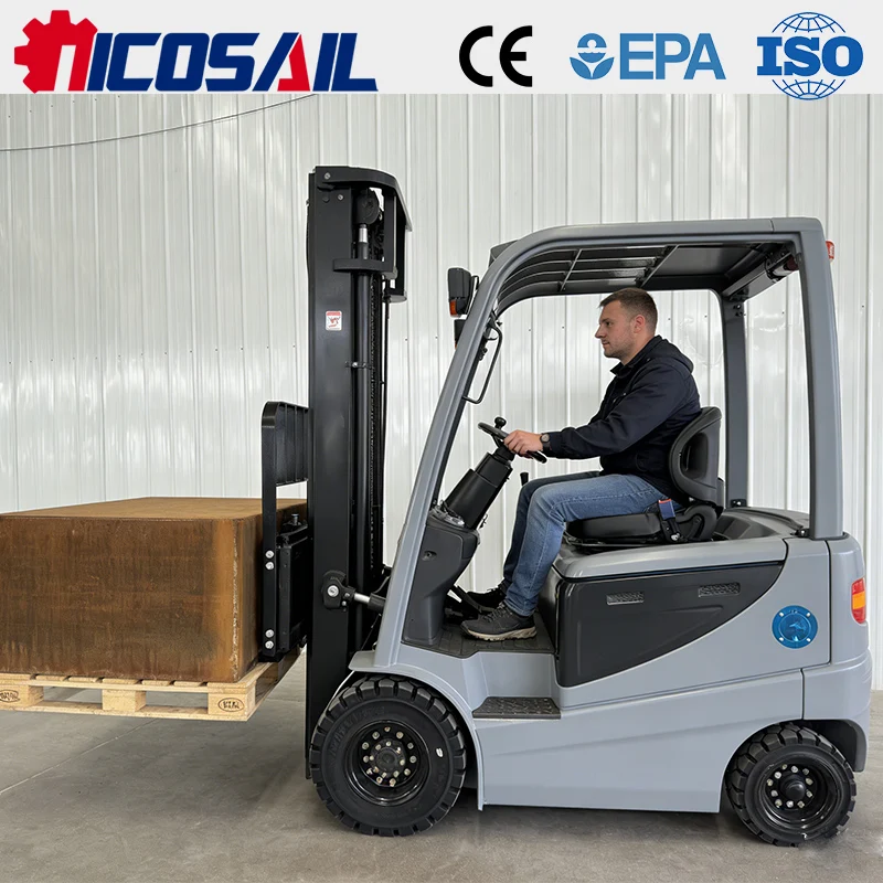 

Nicosail Compact Electric Forklift CE Certified Simple Operation High Efficiency Forklift for Warehouse Site
