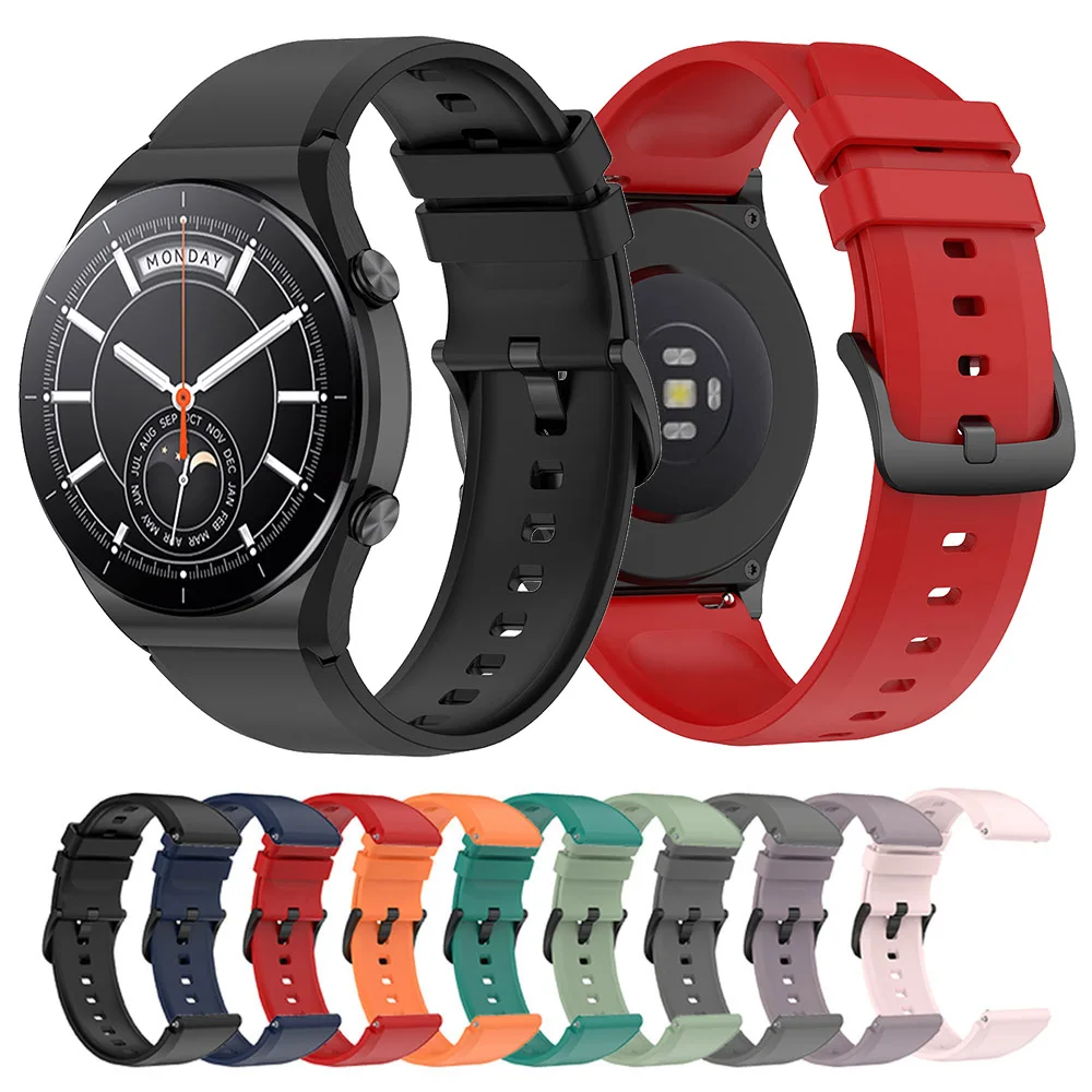 22Mm Silicone Strap…