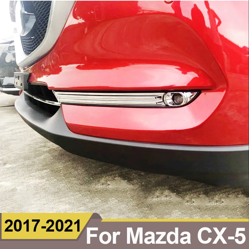 

Для Mazda CX-5 CX5 2017 2018 2019 2020 2021, хромированная передняя противотуманная фара из АБС-пластика, накладка на бампер, отражатель, аксессуары