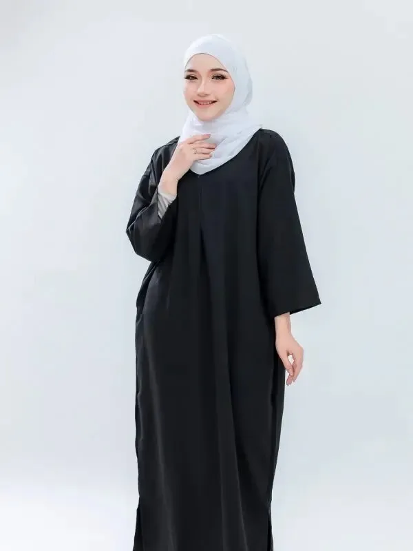 2024 Türkiye's new Muslim casual comfortable super long dress fashion