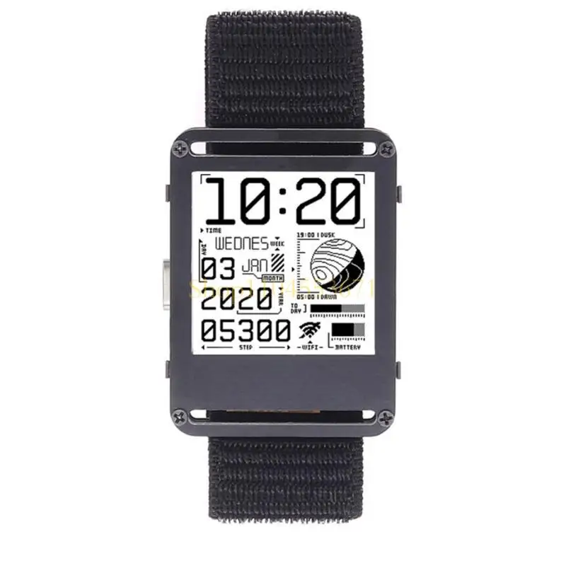 Best Seller Watchy 2.0 Smartwatch Wearable Watch with Single Color ePaper Screen, WiFi & Bluetooth-compatible Connection