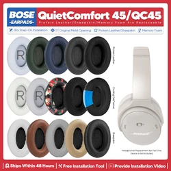 Replacement Ear Pads For Bose QuietComfort 45 QC45 Wireless Headphone Accessories Headset Ear Cushion Repair Parts Foam