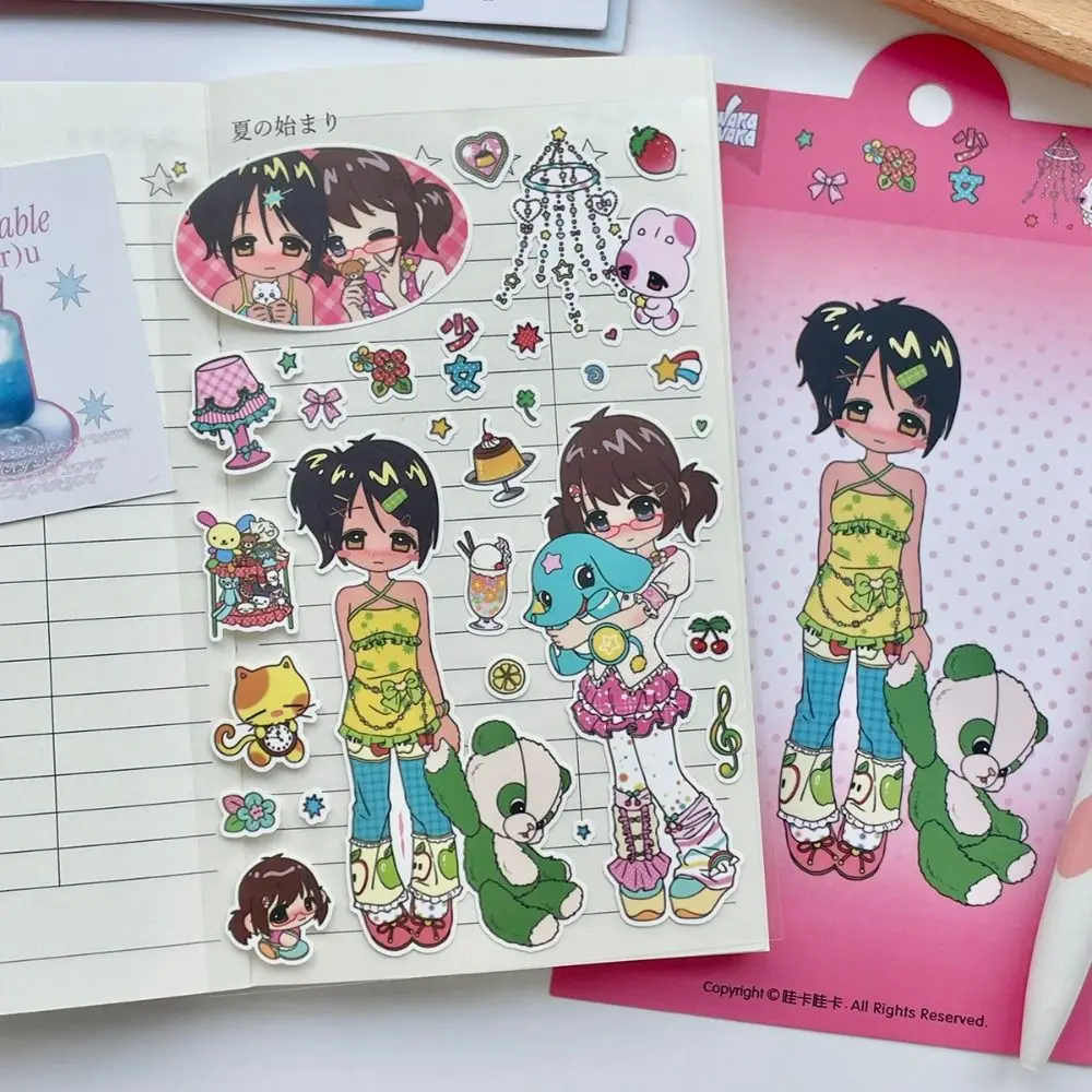 Neue DIY Aufkleber Scrapbooking Aufkleber Niedliche selbstklebende Millennium Anime Story Aufkleber Anime Kawaii Phone Craft Aufkleber