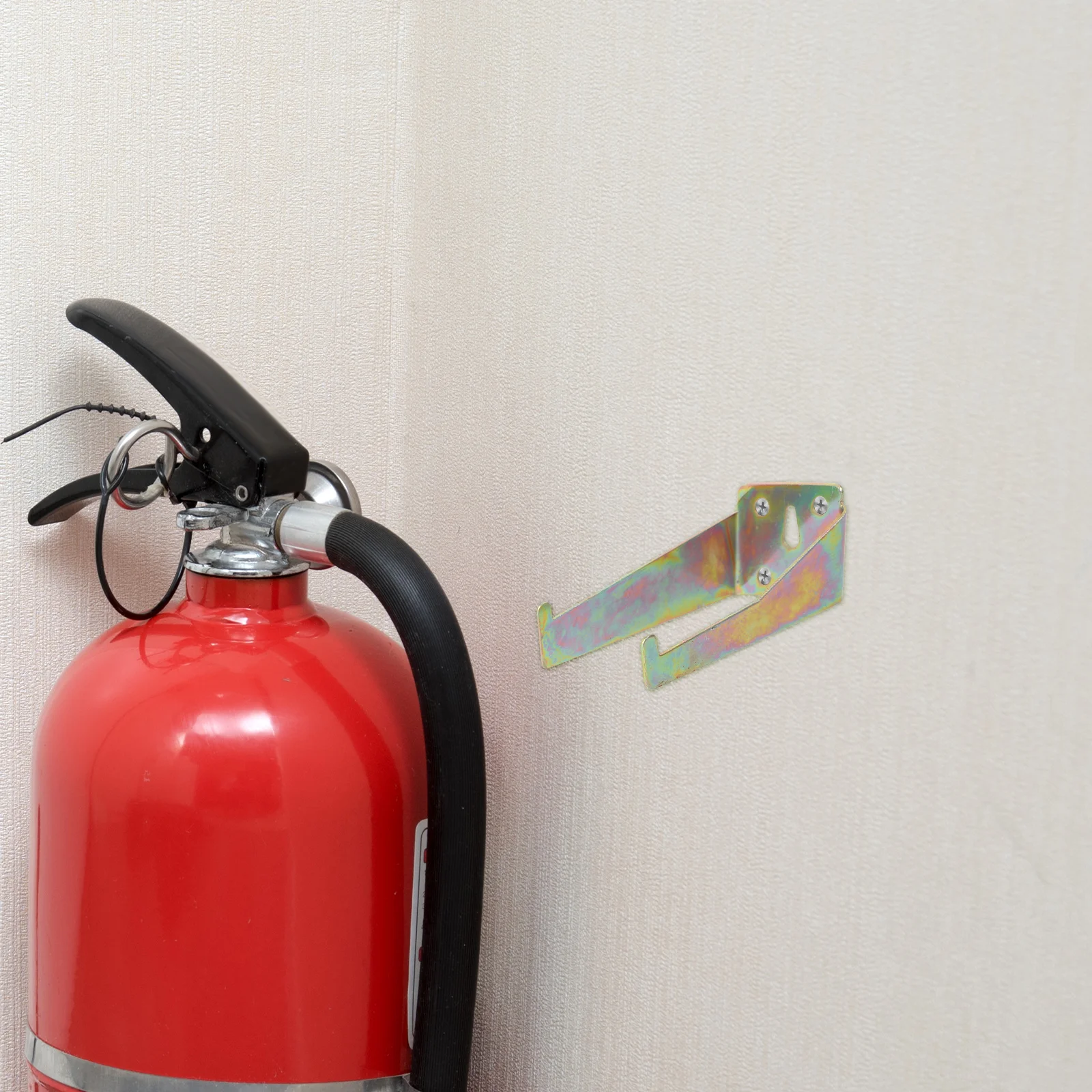 2 Pcs Fire Extinguisher Hook Bracket Wall-mount Holder Hanging Hooks Heavy-duty 2/3/4KG Wall-mounted