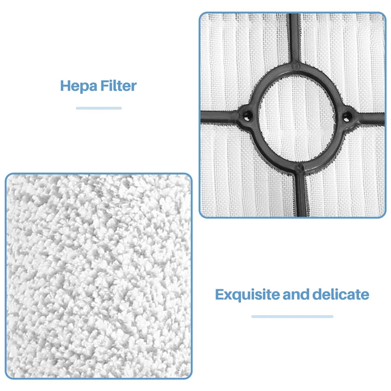 فرشاة وفلتر بديلة A35R متوافقة مع مكنسة Tineco Floor One S3 وIfloor 3 اللاسلكية الرطبة والجافة