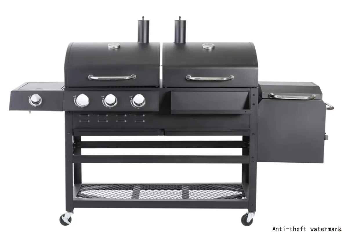 

2026 Hot SellingHigh Quality Charcoal Combination Multi-Function Barbecue Grill for Family Gatherings Villa Parties Courtyard