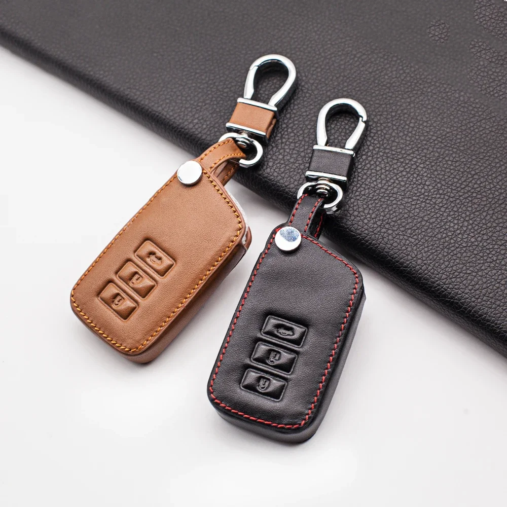 Carrying leather car key case cover holder for Lexus NX GS RX ES GX LX RC IS 250 200 350 300H 450H CT200 RX270LX NXIS key fob