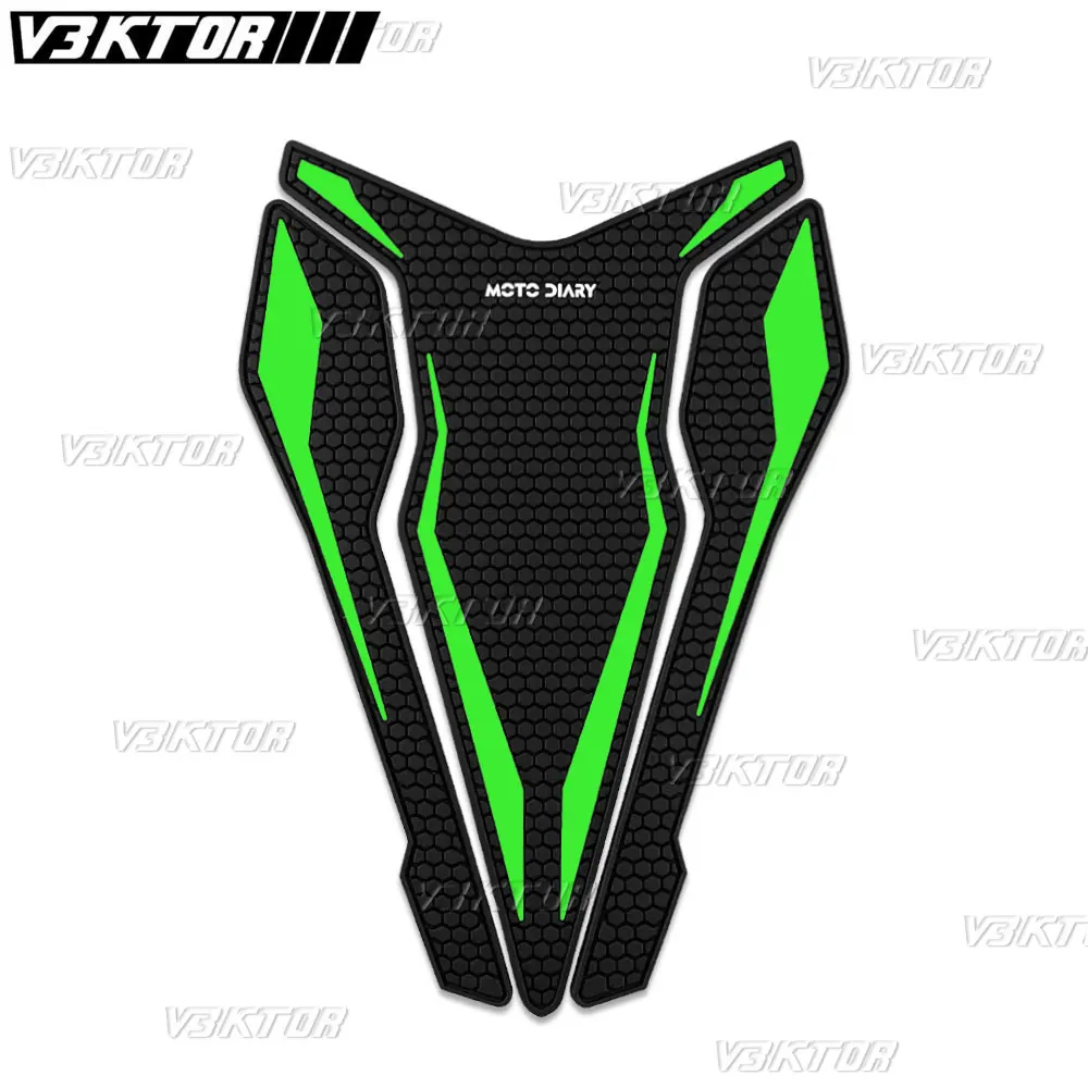 For Kawasaki Ninja z900 z750 z500 z1000 sx versys 650 er6n zx6r zx10r vulcan s 650 Motorcycle Tank Pad Sticker Rubber Fuel Decal