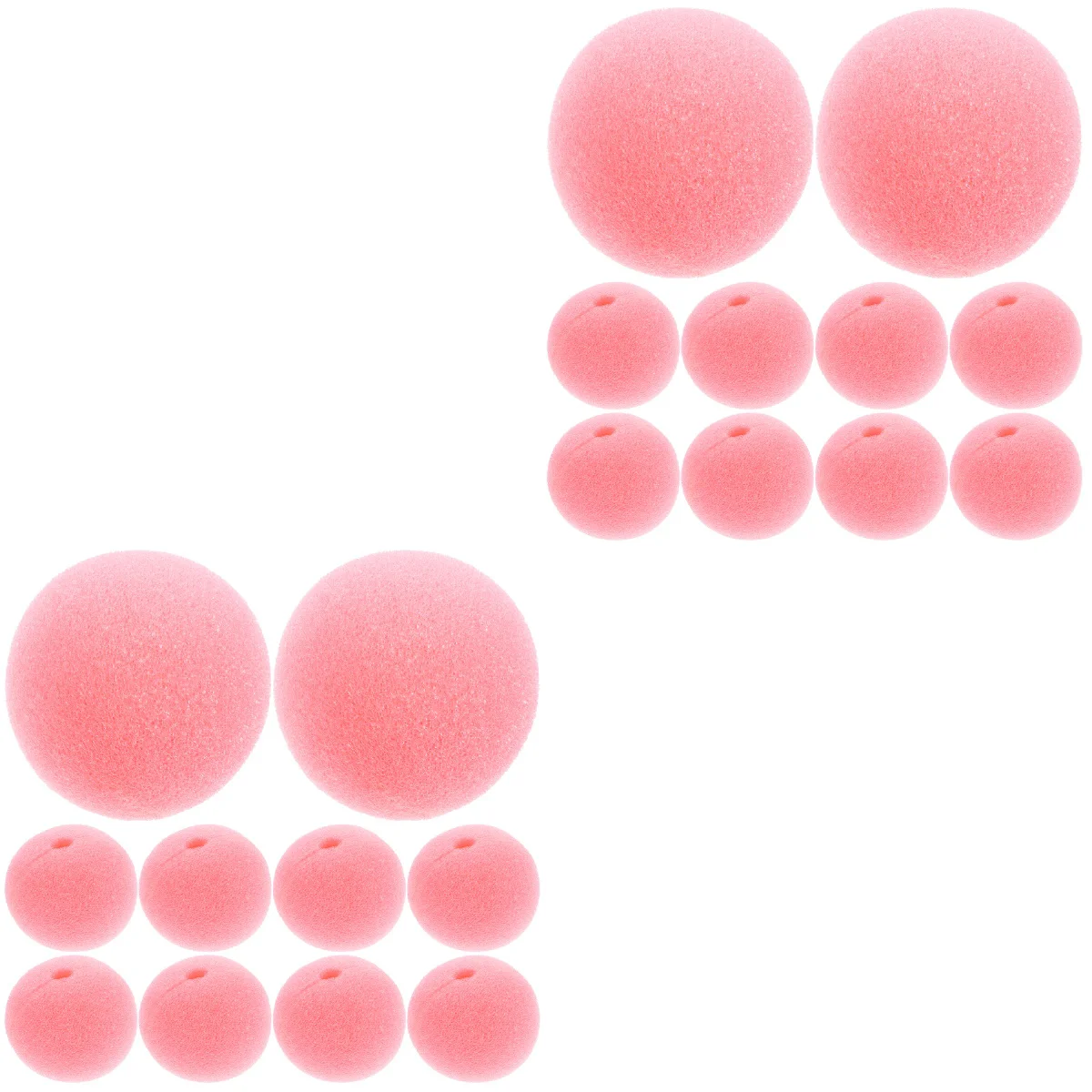 Clown Costume Nose Halloween Face Mask Replaceable Prop Mini Cosplay Sponge Man Reindeer Costumes for