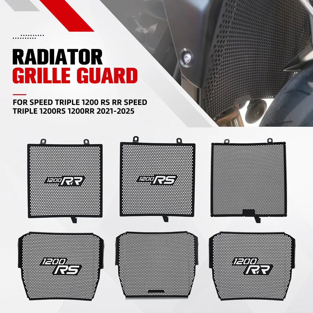 

For Speed Triple 1200 RS RR Speed Triple 1200RS 1200RR 2021 2022 2023 2024 2025 Radiator Grille Guard Protection Cover Protector