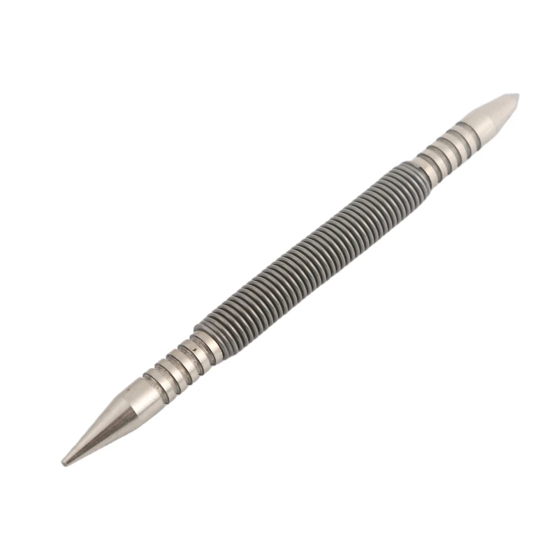 Ipiip Professional Dual สำหรับหัวเล็บ เครื่องมือ Hammerless 1/16 นิ้วฤดูใบไม้ผลิเล็บชุด 5000 Striking Force Heavy Duty