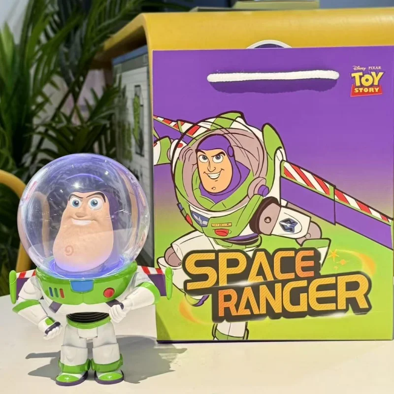 

Spot Genuine Maktoububas Lightyear Bubble Head Trendy Playlight Toy Mobilization Ornament Handheld Accessories
