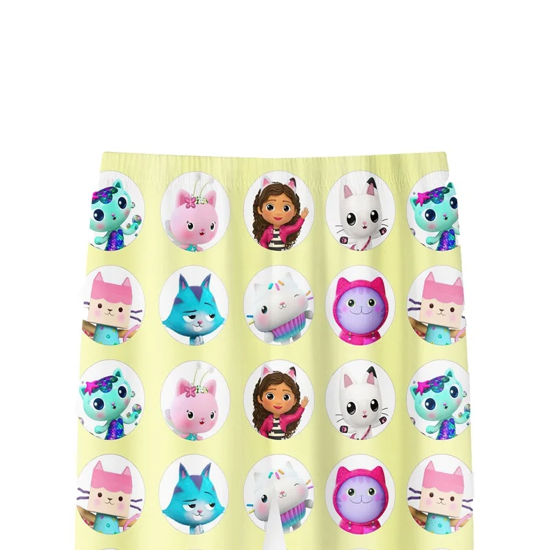 Nueva ropa para el hogar para niños, pijamas para casas de muñecas Gabby, ropa interior térmica cálida de invierno, Tops de manga larga, pantalones, conjunto de ropa de descanso, regalos