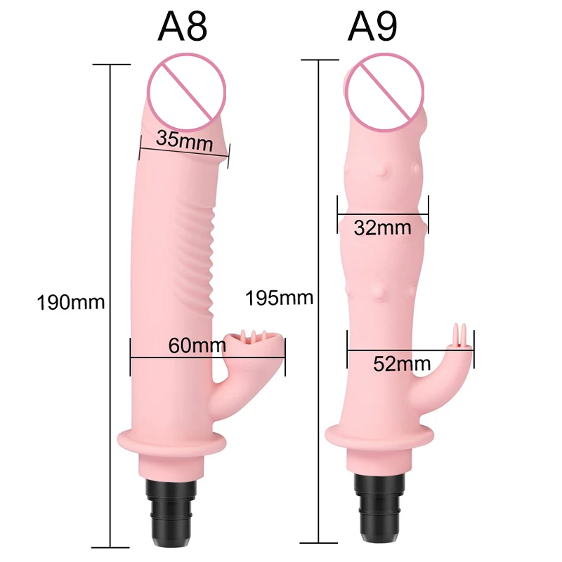 vibration dildo Heads of Massage Gun penis sex adult toys silicone head VIBRAT for Fascia gun percussion Vibrators for Female