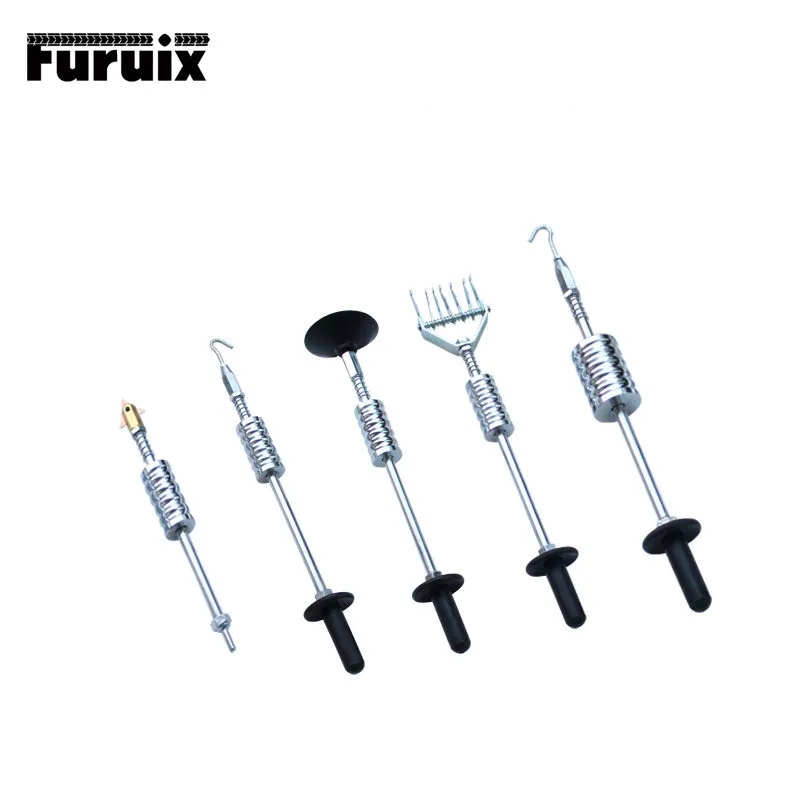 Furuix Dent Repair Puller Kit Car Body Dent Repair Hook Hammer Paintless Removal