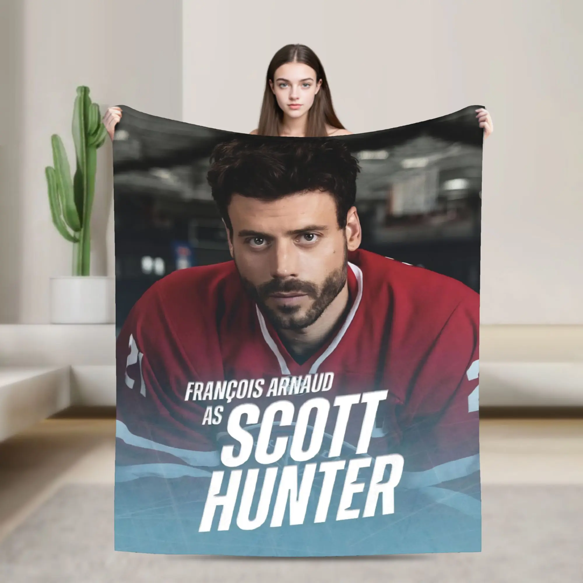 scott hunter heated rivalry Throw Blanket for Couch Soft Cozy Plush Blanket 50x60 Inches Multi-size Bedspreads for All Seasons