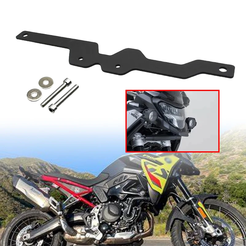 

Fit For BMW F900GS F 900 GS GS900 2024 2025 Motorcycle Accessories LED Lights Bracket Auxiliary Lights Fog Lights Brackets