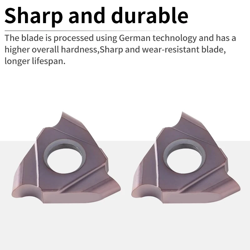 TGF32R TGF32L 050 100 150 200 250 300 Flachnut-Hartmetalleinsätze zur Bearbeitung von Edelstahl TGF 32 TGF32 CNC-Werkzeuge – Detail 3