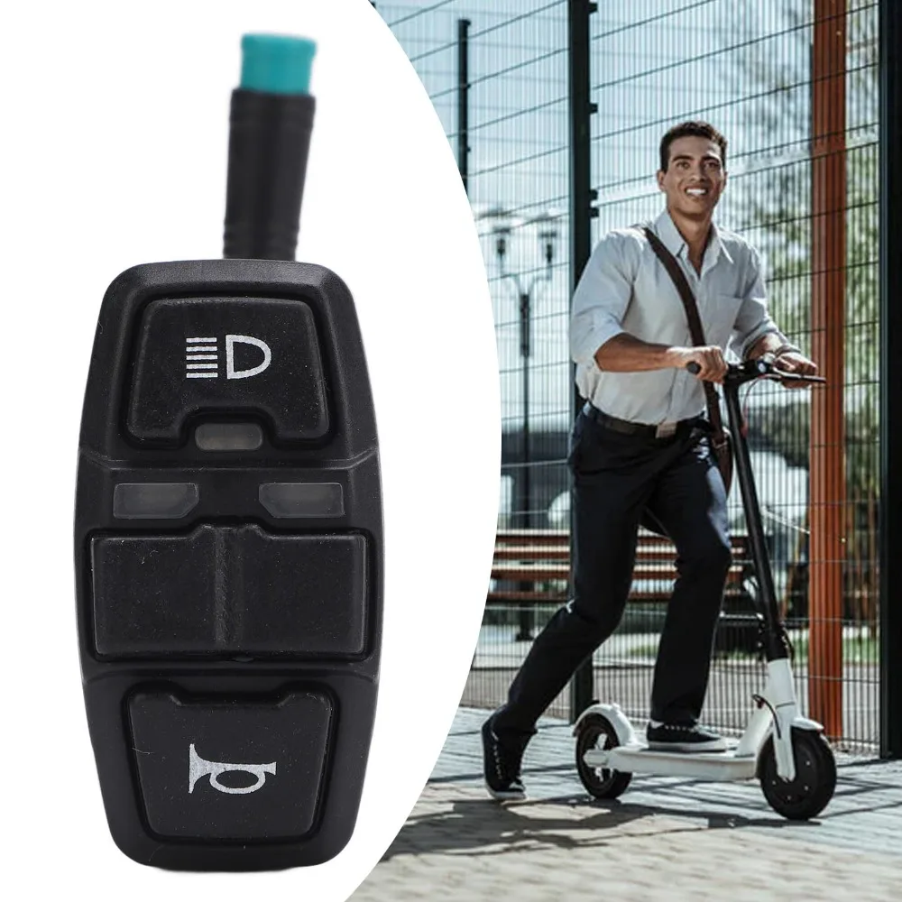 

Durable 3 in 1 Electric Scooter Switch ABS Waterproof Control Switch Lightweight Handlebar Switch for KUGOO M5 Ebike Application
