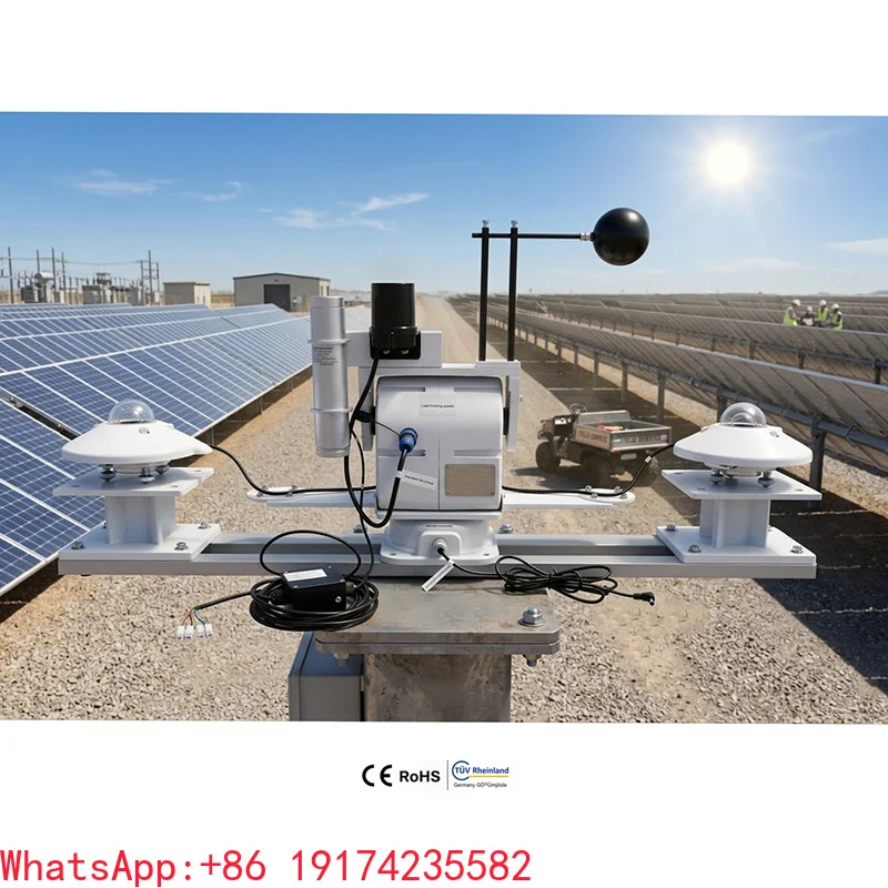 High Precision Dual-Axis Solar Energy Tracker System Automatic Sunlight Direction Tracking Monitor Instrument For Solar Power