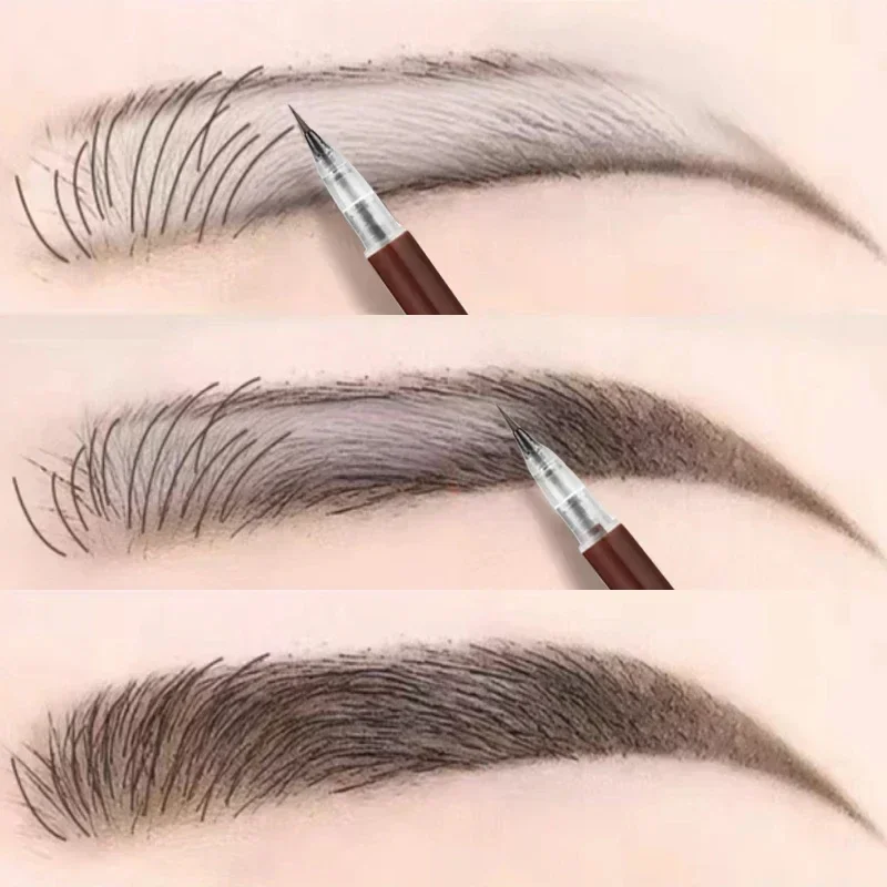 Crayon eye-liner ultra-fin pour les yeux, waterproof, sans bavures, liquide, résistant à l'eau