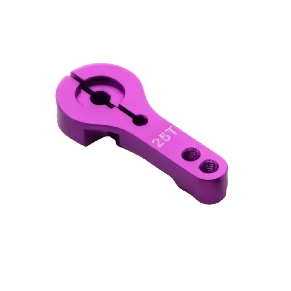 

25T M3 Servo Horn Arm Solid Color Easy to Install Metal Steering Arms Aluminum Ally for MG995 MG946R MG996R MG945 S3003 E9001
