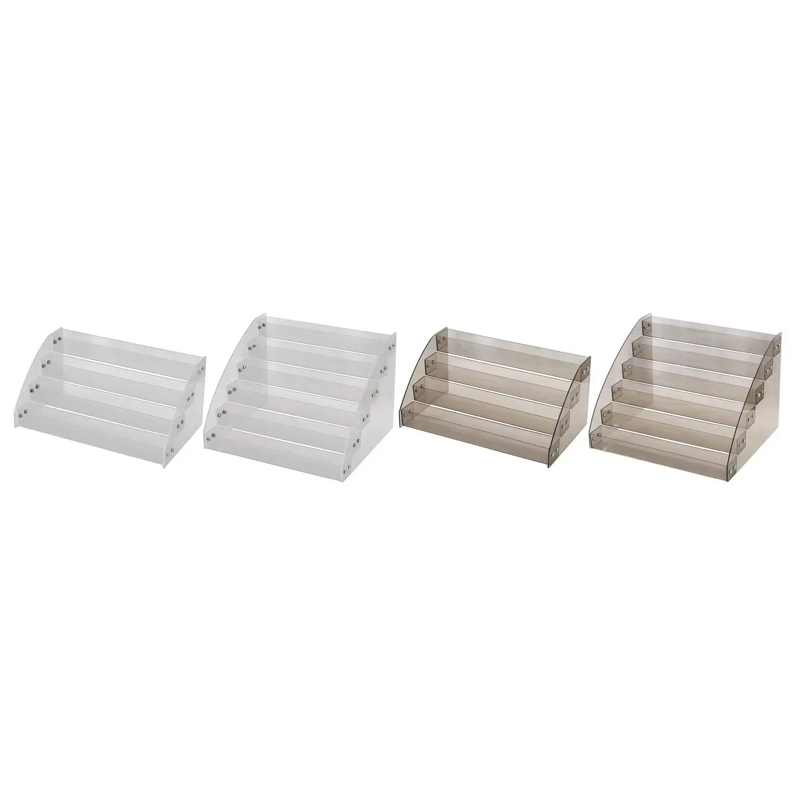 صندوق تخزين مستحضرات التجميل من الأكريليك، حامل المكياج، حامل أحمر الشفاه