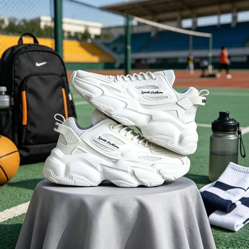 

Fashion Outdoor Shoes Male High Quality Sport Walking Sneakers Men Good Large Size 44 Platform Casual Running Shoes for Men