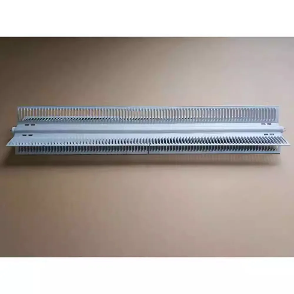 1Pcs 625mm230V2KW92 airfoil aluminum finned tube heater heater skirting line RX type integrated heating element