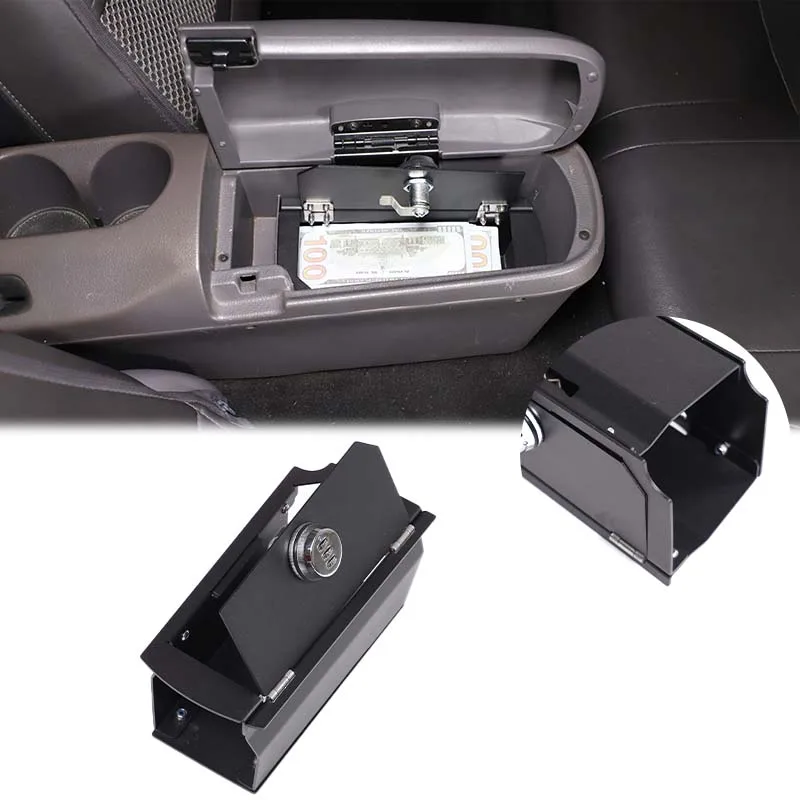 Carbon Steel For Toyota Celica Coupe 1999-2005 Password Lock Security Safe Box Armrest Storage Privacy Protection Accessories