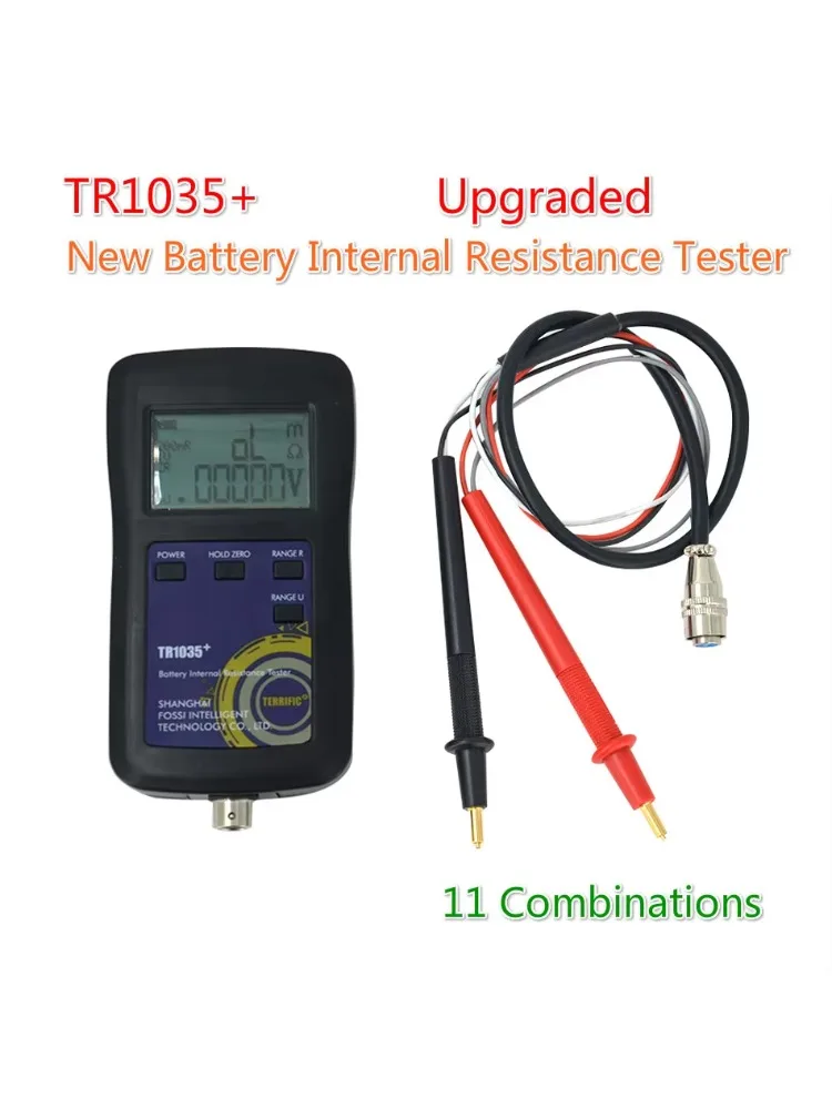 Upgrade YR1035 oryginalny czteroliniowy Test rezystancji wewnętrznej baterii litowej cyfrowy TR1035 elektryczny 18650 sucha bateria Tester — zdjęcie 2