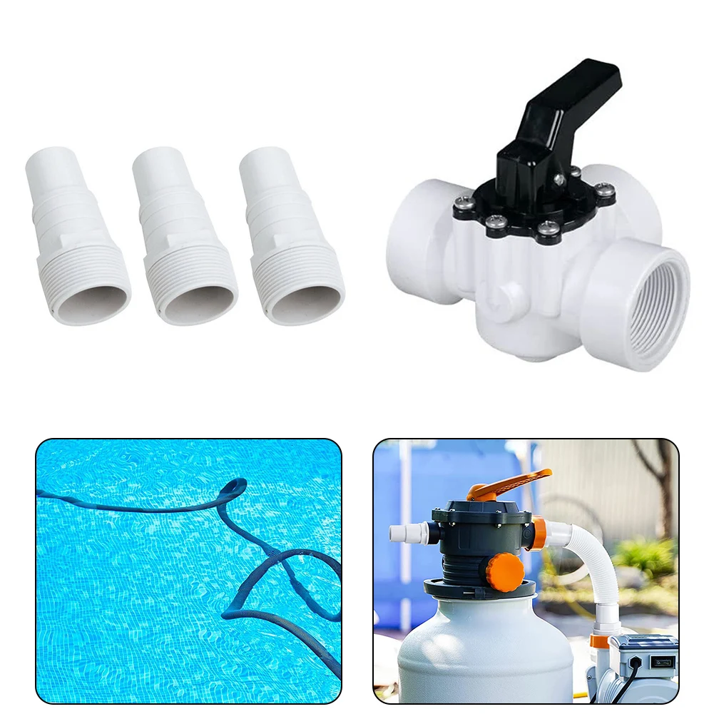 Three Way Valve Pool Swimming Pool Pump Connection Hose Fitting 4715 For Zodiac For 32mm And 38mm Hoses Connection Adapter