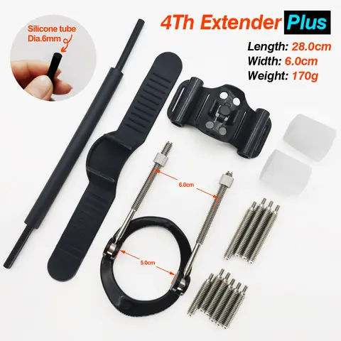 Male Penis Edge Extender Enlargement Dick Enhancer Stretcher Exerciser Tension Traction Correction Trainers Sex Tooys for Man