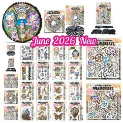 Aall& Create Maze Wheel Clockspire Steamheart Precision Paws Metal Cutting Dies Stamps for DIY Scrapbook Handmade June 2026 New