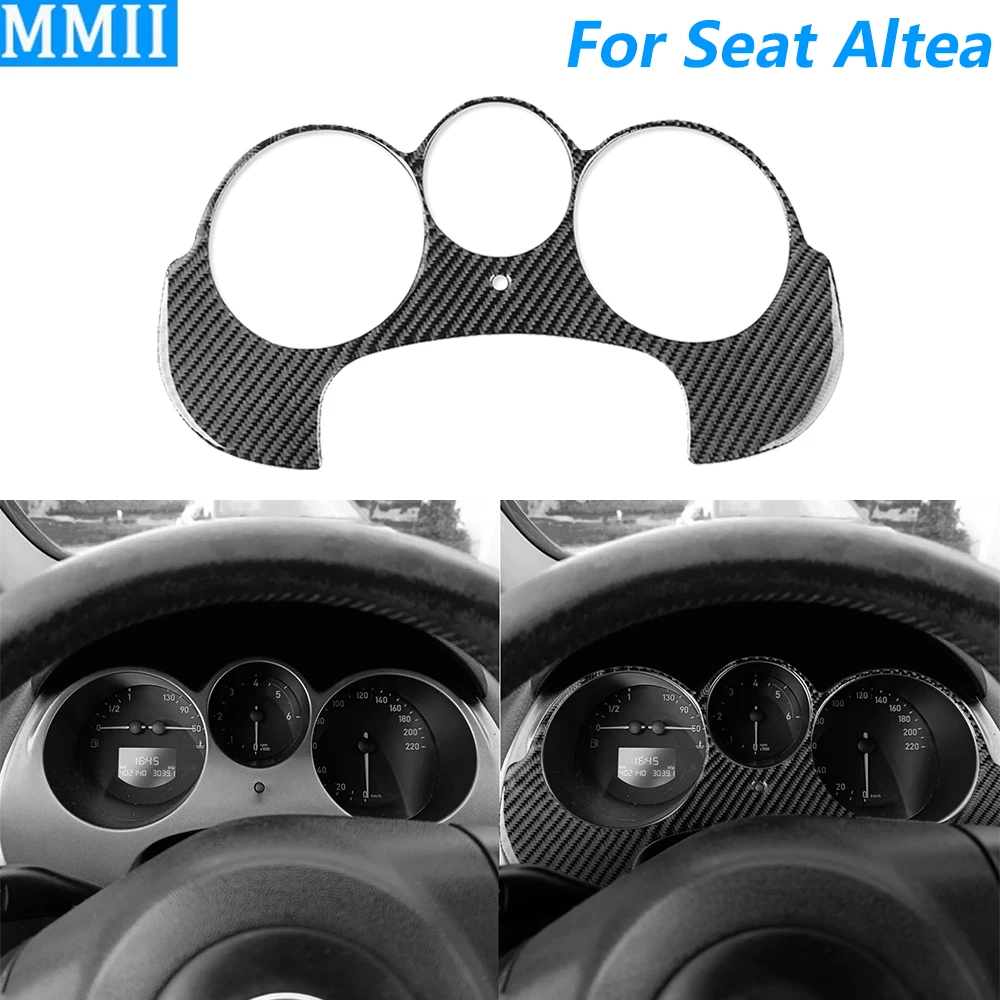 

Для Seat Altea 2004-2008: накладка на приборную панель из карбона, наклейка для декора интерьера автомобиля