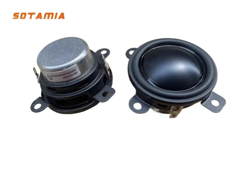 

SOTAMIA 2 шт. 2-дюймовый полнодиапазонный динамик в форме булочки на пару, высококачественный металлический бассейн, полнодиапазонный динамик для домашнего кинотеатра