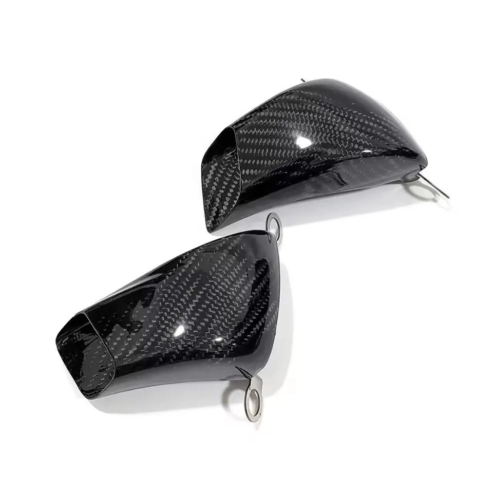 Carbon Fiber Caliper Radiator Cover Air Ducts Brake Cooling Heat Sink For YAMAHA YZF- R6 Accessorie
