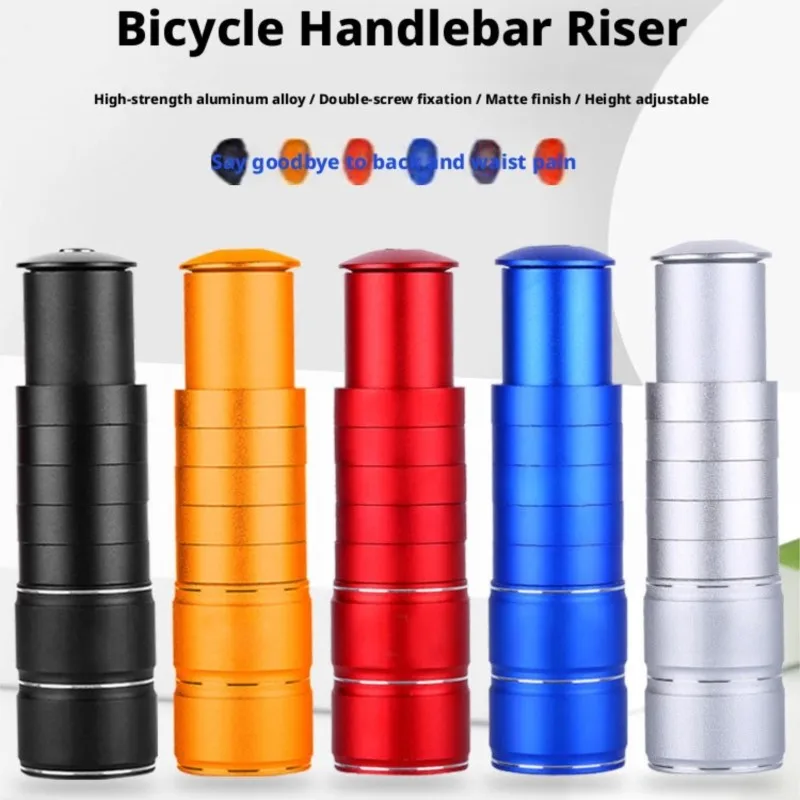 Verstellbarer Fahrradlenker-Verlängerer, Fahrradgabel-Adapter, Lenkerhöhung für Rennräder, Fahrradzubehör