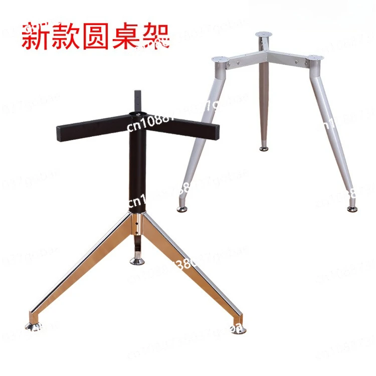 

Round table stand, glass legs, tripod, conference table stand