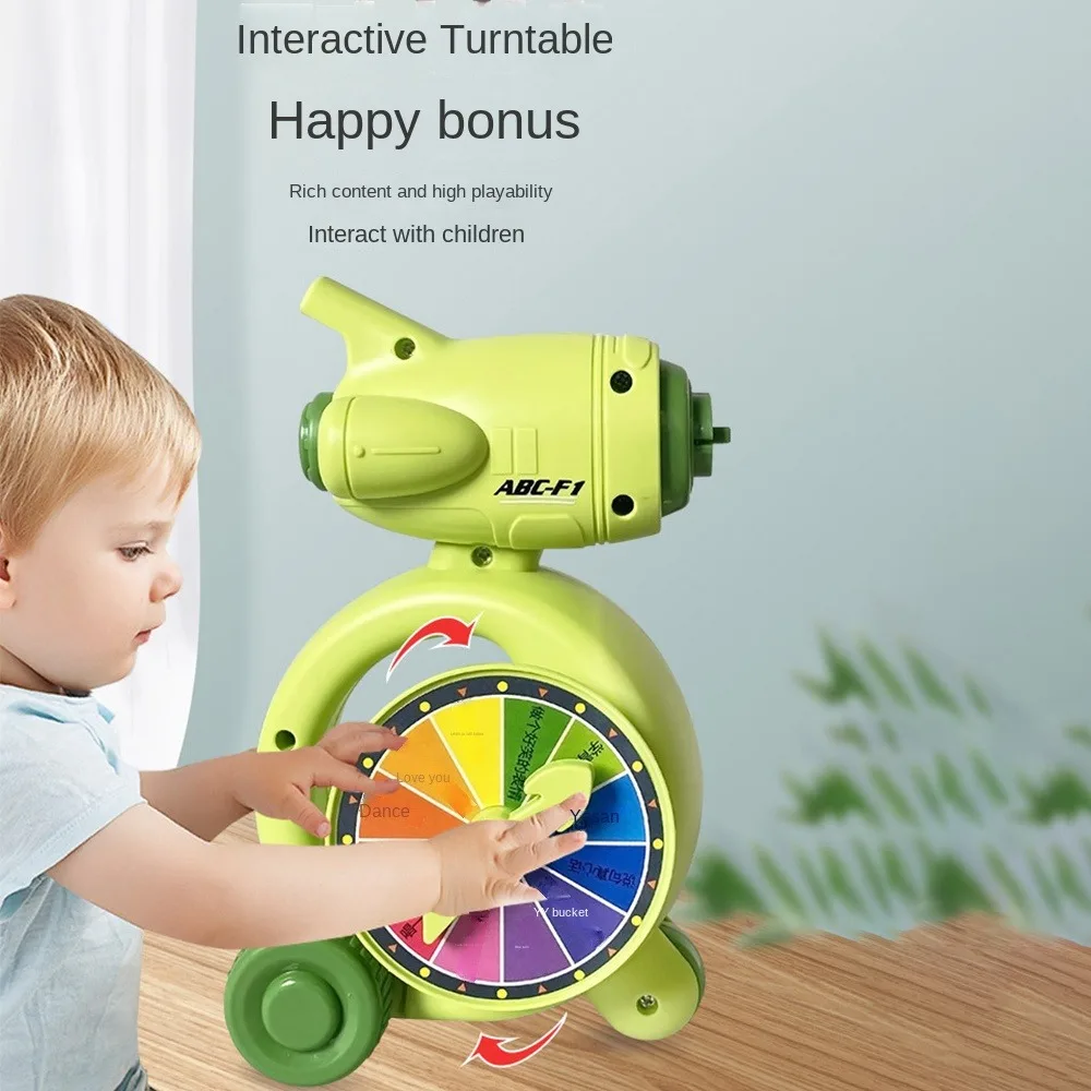 

Gyro Children's Spinning Top Toy Children Toys Training Toys Rotating Disc Toys Plastic Green Propeller Toys Outdoor