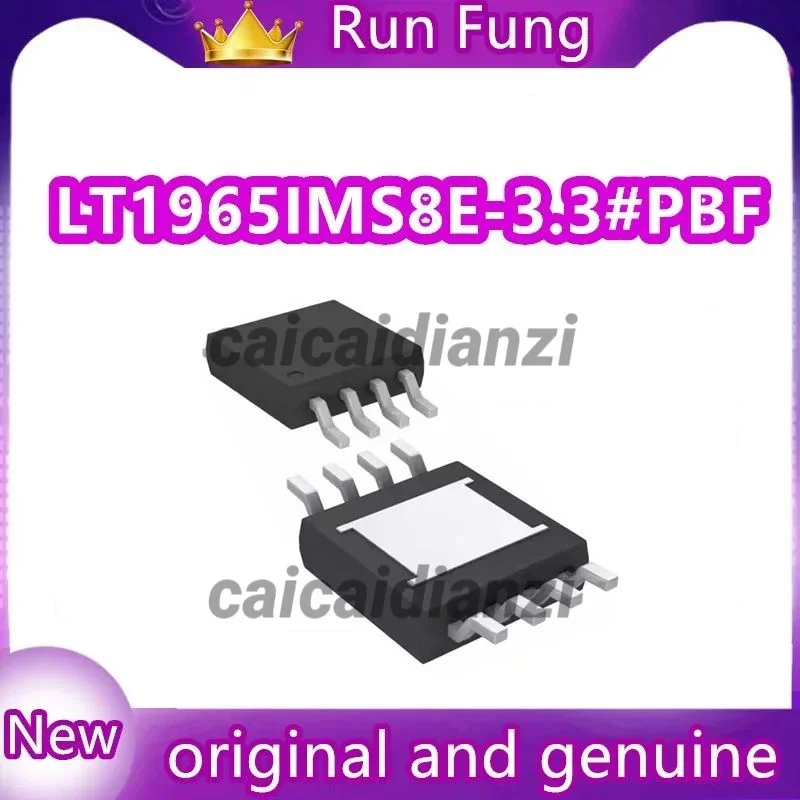 

10Pcs/Lot LT1965IMS8E-3.3#PBF LT1965IMS8E Linear Voltage Regulator IC Positive Fixed 1 Output 1.1A 8-MSOP-EP New Original