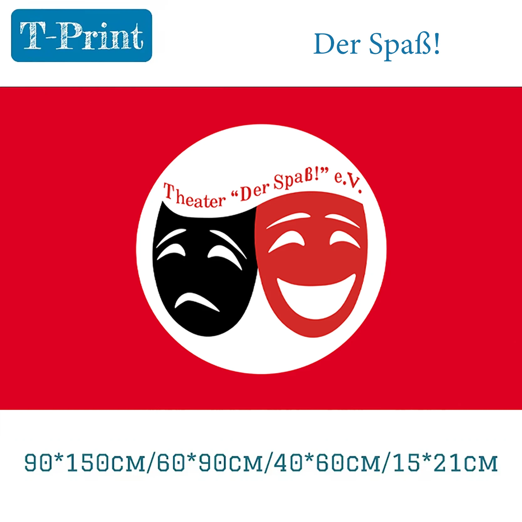 

Der Spaß! Flag 90*150cm 60*90cm flying flag polyester hanging banners bedroom living room