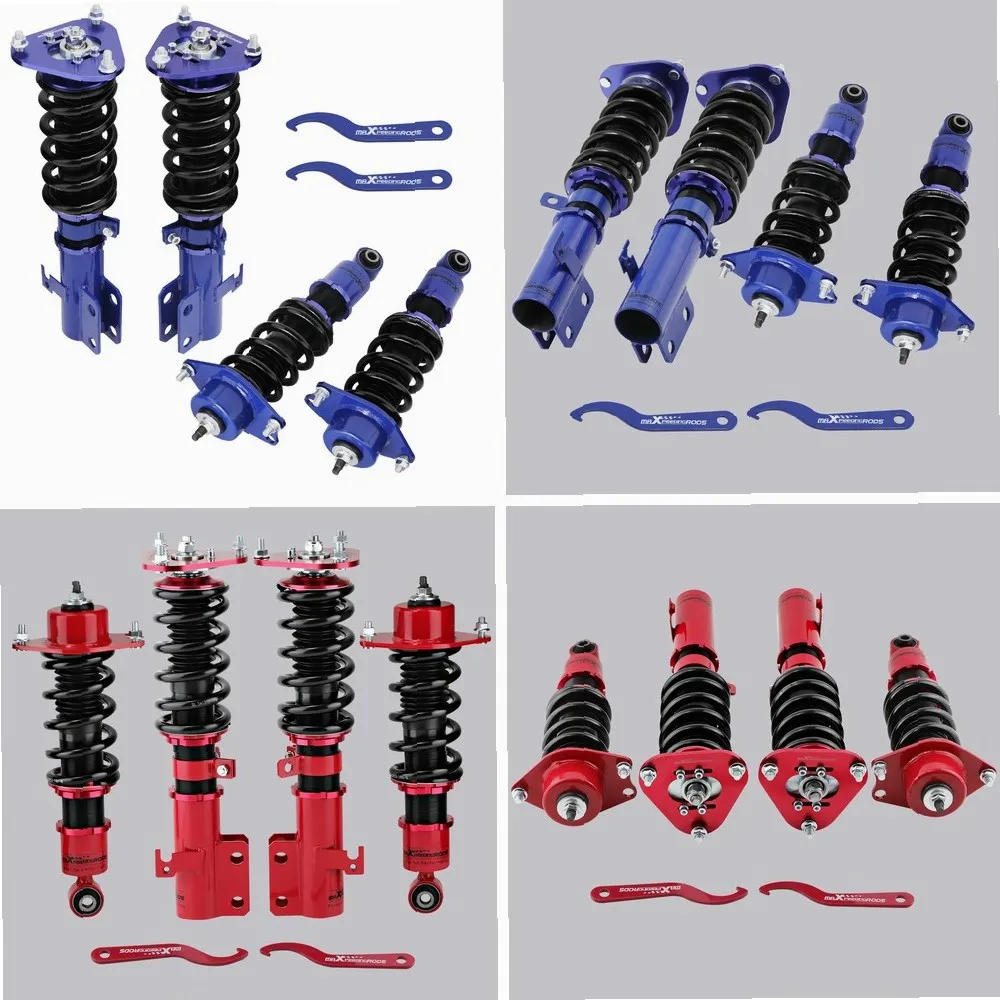 

MaXpeedingrods Coilover Kit for Toyota Celica 1.8 2000-2004, Adjustable Spring & Shock Assembly