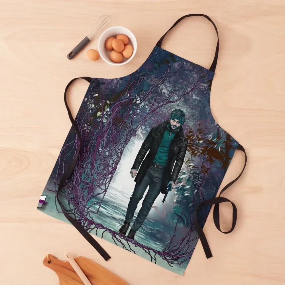 

HANNIBAL: Will Graham Says DemiAce Rights! Apron Kitchen Utensils For Hairdresser Apron