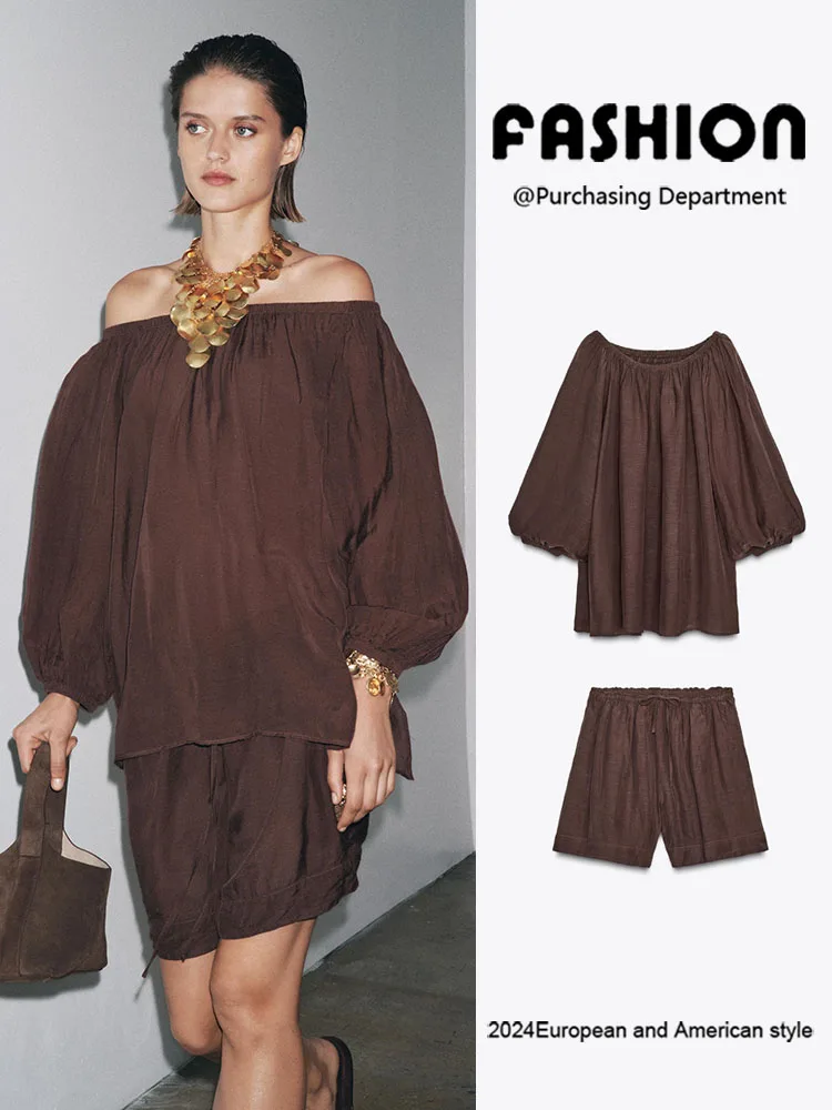 

Новое поступление лета, женский топ Long Sve и повседневный комплект orts, удобная дышащая этническая одежда для женщин