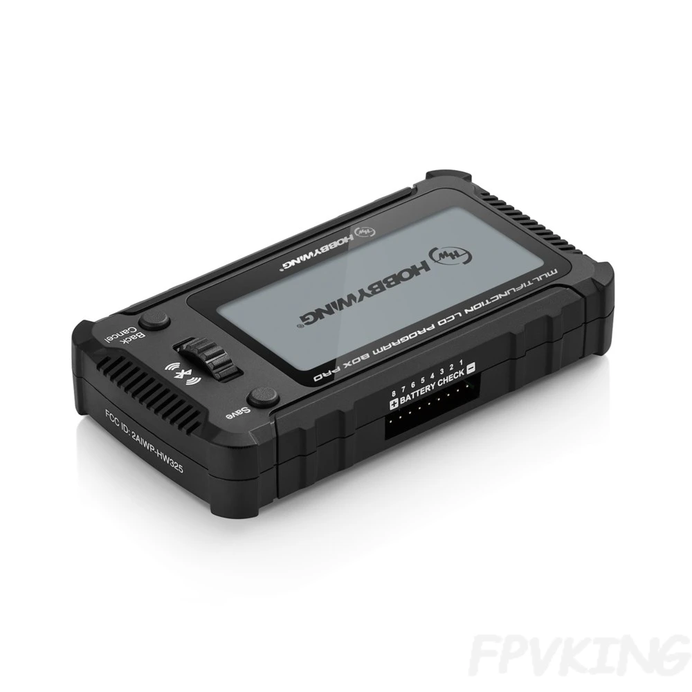 

HobbyWing LCD Program Box Pro Programming Card Compatible with PLATINUM, XERUN, EZRUN and Seaking Pro ESCS