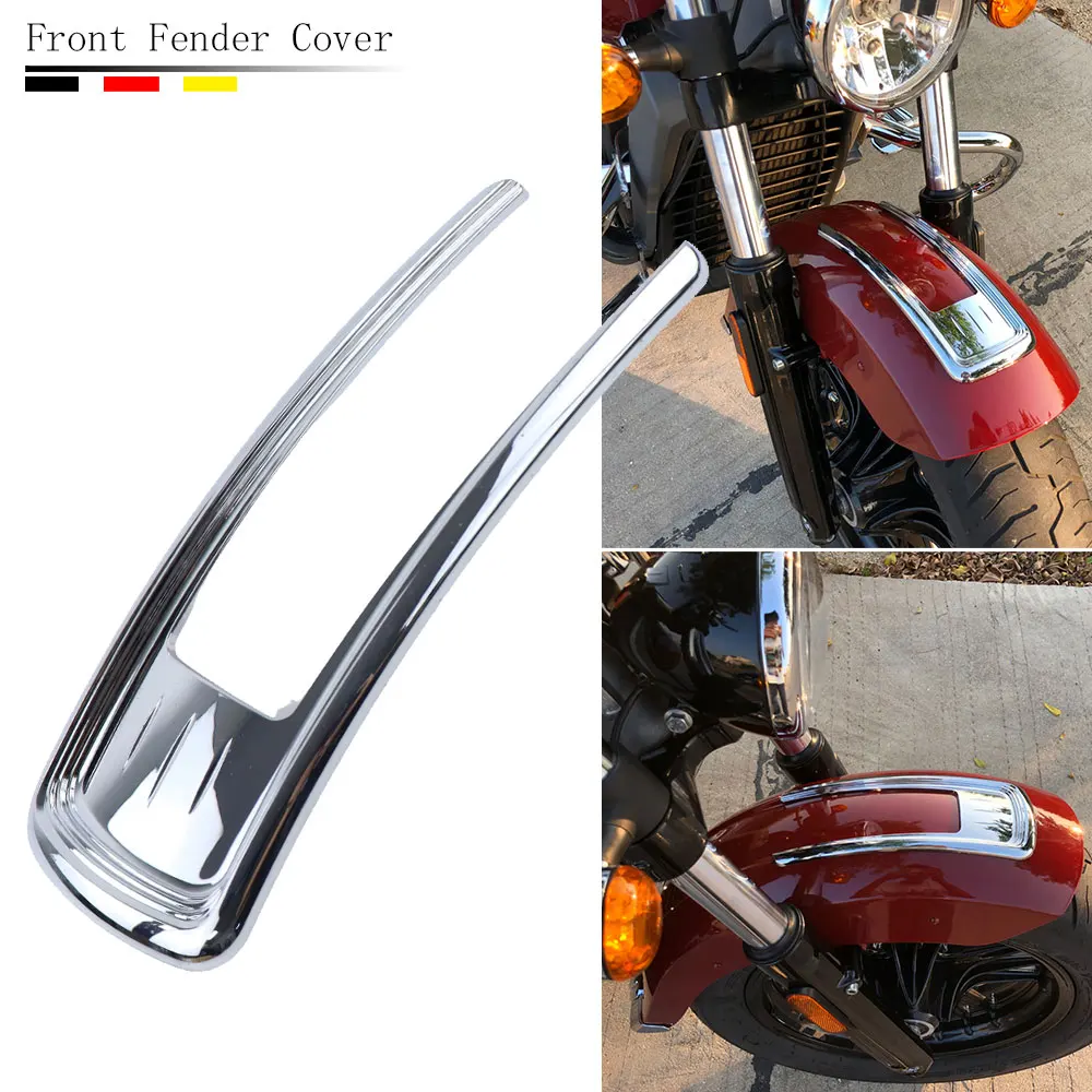 Motorcycle For Indian Scout Sixty 2015-2023 Accessories Decorative Sticker Parts Modification Front Fender Middle Surface Cover