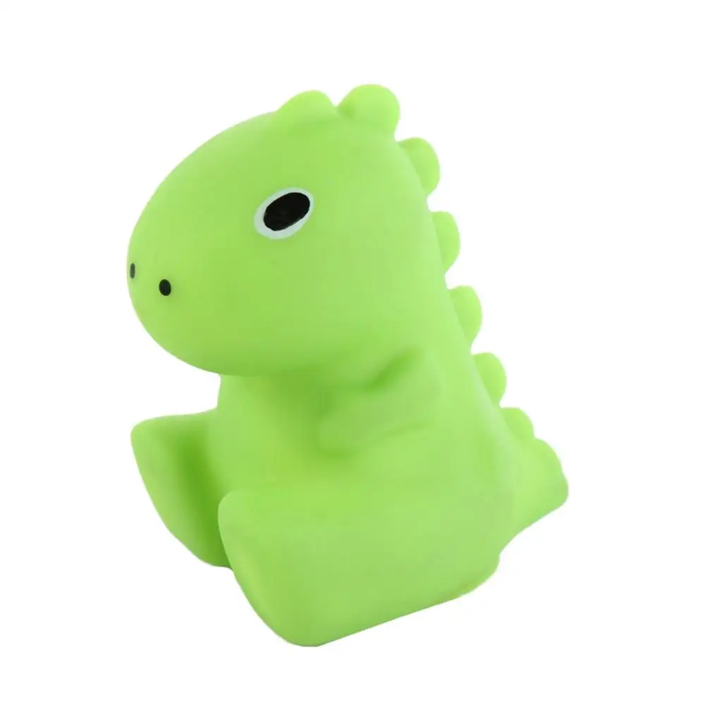 Cartoon Animal Squeezing Sound Dinosaur Polyethylene Green Squeezing Cartoon Dinosaur Small Relax Squeaky Sound Pinch Toy