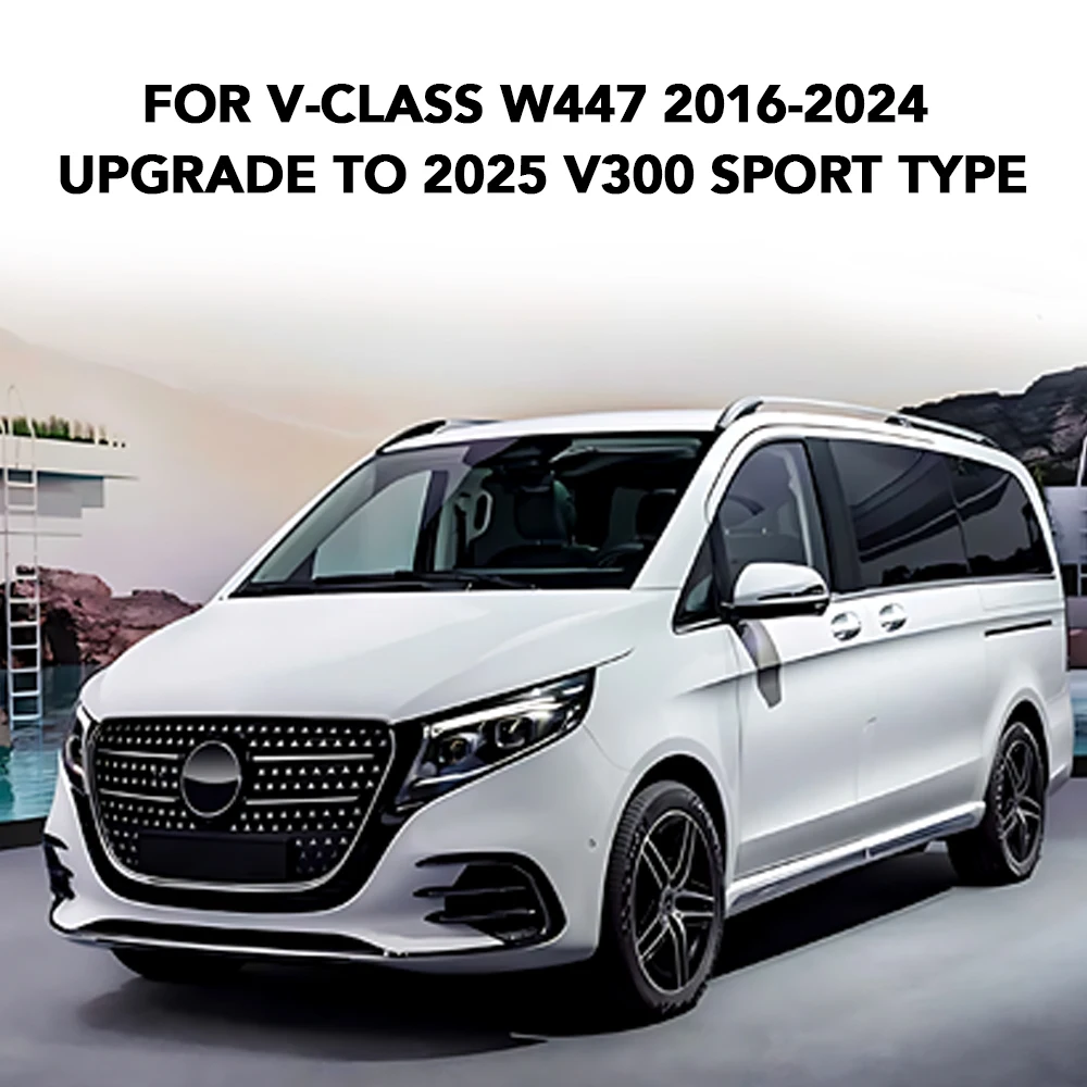 New Product Body Kit for V-CLASS W447 2016-2024 Upgrade to 2025 V300 Sport Type Factory Price 3